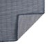 Alfombra de exterior de tejido plano azul 80x250