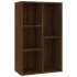 Estantería/Aparador contrachapada roble marrón 50x25x80