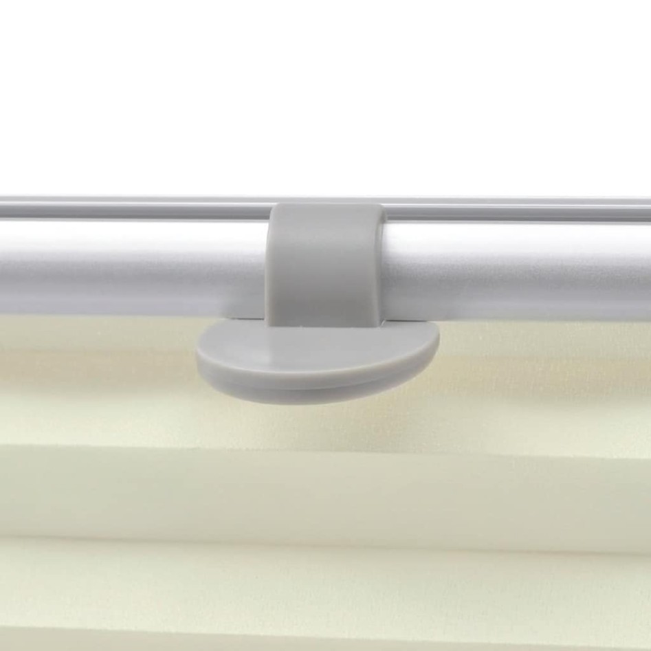 Persiana plisada crema