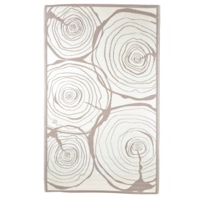 Esschert Design Alfombra de exterior aros crecientes 240x150