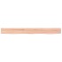 Estante de pared madera roble tratada marrón claro 100x10x6