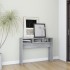 Mesa consola madera contrachapada gris Sonoma 105x30x80