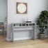 Mesa consola madera contrachapada gris Sonoma 105x30x80