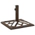 Base de sombrilla de hierro fundido bronce 44x44x31