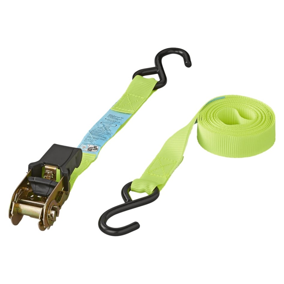 4 cuerdas para atar con trinquete y 2 ganchos 5 m ProPlus