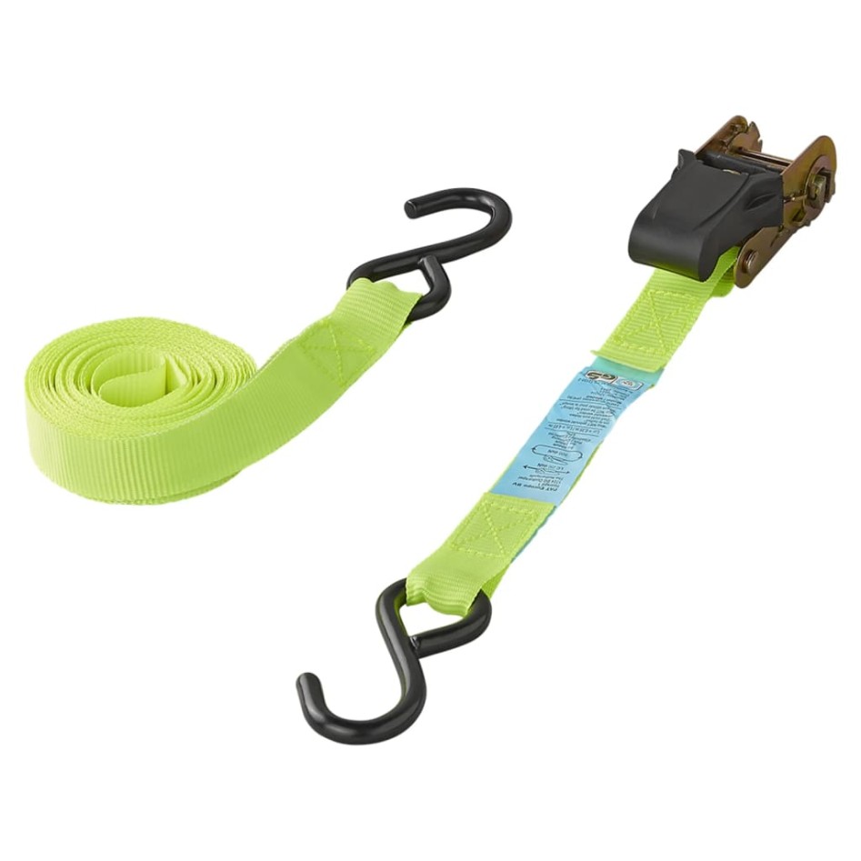 4 cuerdas para atar con trinquete y 2 ganchos 5 m ProPlus