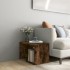 Mesa auxiliar madera contrachapada roble ahumado 59x36x38