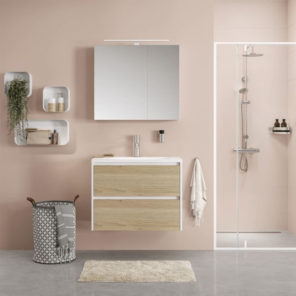 Sealskin Cesta para la ropa sucia Diamonds 60 L