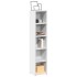 Estantería para CDs 2 uds madera contrachapada 21x16x93,5