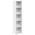 Estantería para CDs 2 uds madera contrachapada 21x16x93,5