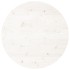 Tablero de mesa redondo madera maciza de pino blanco Ø60x3