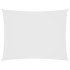 Toldo de vela rectangular tela Oxford blanco 3x4