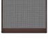 Mosquitera con bisagras para puertas marrón 100x215