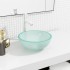 Lavabo de vidrio templado esmerilado 30x12