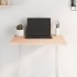 Tablero de mesa madera maciza roble borde natural 60x40x2