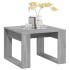 Mesa auxiliar madera contrachapada gris Sonoma 50x50x35