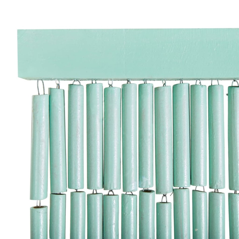 Cortina de bambú para puerta contra insectos 90x200