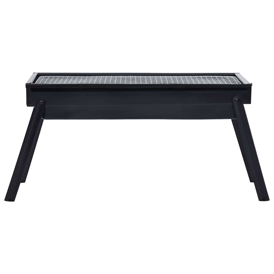 Barbacoa portátil para camping de acero 60x22,5x33