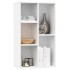 Estantería/Aparador madera contrachapada blanco 50x25x80