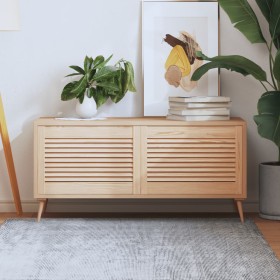 Puertas de armario de lamas 2 uds madera de pino 39,5x59,4