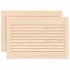 Puertas de armario de lamas 2 uds madera de pino 39,5x59,4