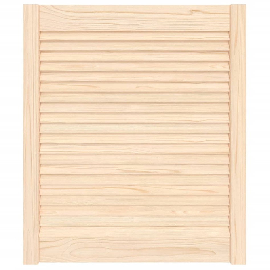 Puerta de armario de lamas madera de pino maciza 69x59,4