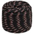 Cuerda de barco polipropileno negra 18 mm 25