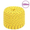 Cuerda de barco polipropileno amarillo 10 mm 100 m