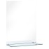 Espejo de pared con estante de vidrio templado 40x60