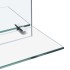 Espejo de pared con estante de vidrio templado 40x60