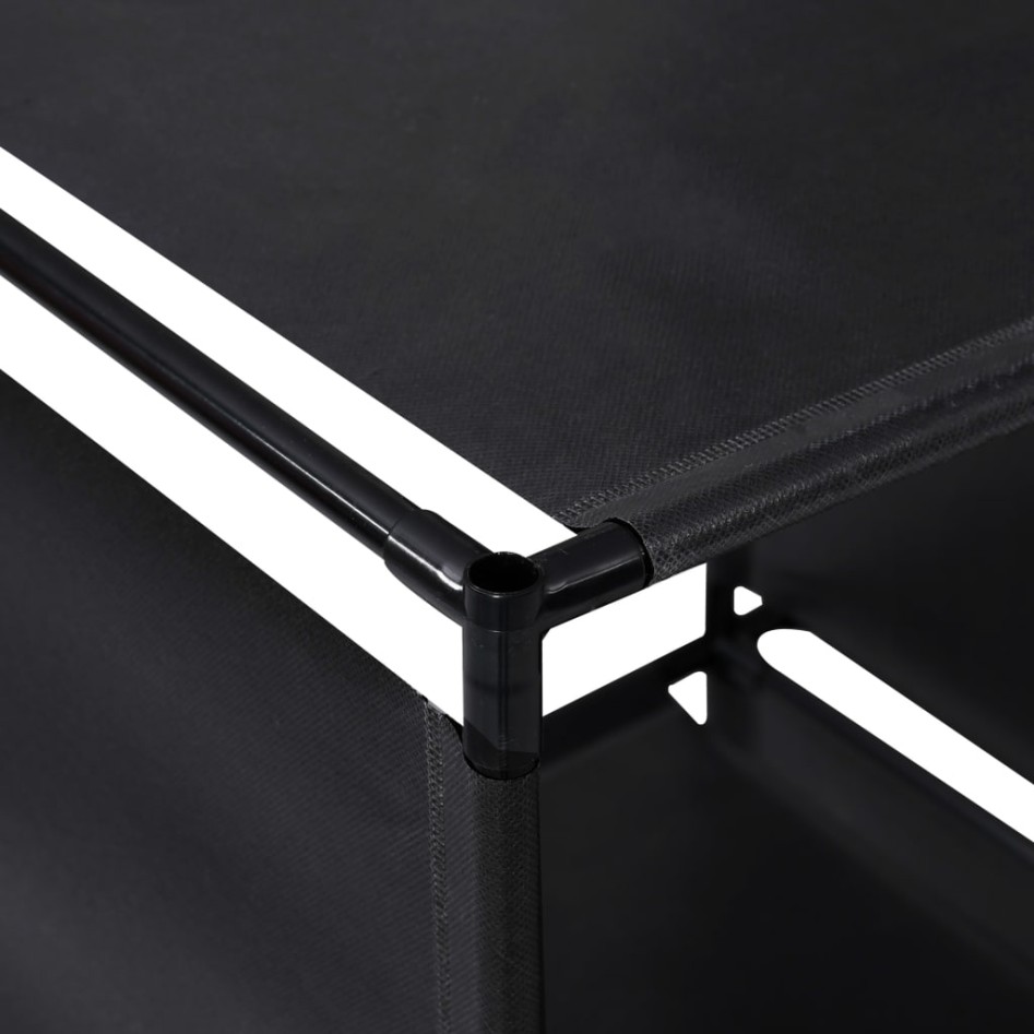 Estante escalera de exhibición de tela 130x45x170