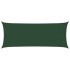 Toldo de vela verde oscuro HDPE 160 g/m² 2x5