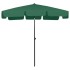 Sombrilla de playa verde 200x125