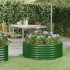 Jardinera arriate acero recubrimiento polvo verde 100x100x36