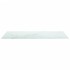 Tablero mesa diseño mármol vidrio templado blanco 100x50 cm