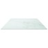 Tablero mesa diseño mármol vidrio templado blanco 100x50 cm