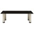 Mueble para TV de vidrio templado negro 60x35x17