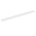 Estantes de pared 4 unidades blanco brillo 100x9x3