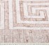 Alfombra lavable antideslizante beige 120x180