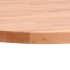 Tablero redondo de madera maciza de haya Ø60x1,5