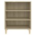 Aparador de madera contrachapada roble Sonoma 57x35x70