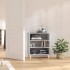 Aparador madera de ingeniería gris Sonoma 57x35x70