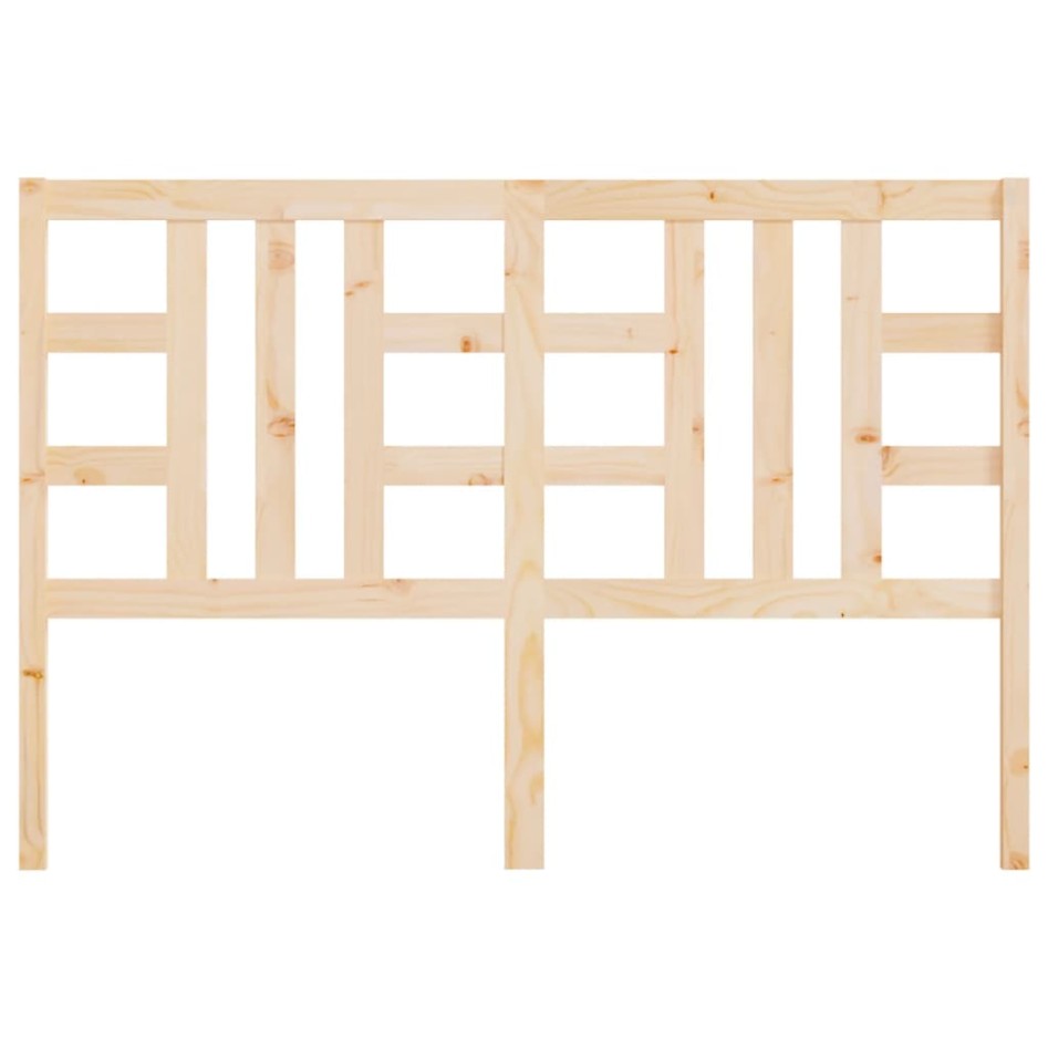 Cabecero de cama madera maciza de pino 141x4x100