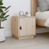 Mesita de noche madera maciza de pino 40x34x45