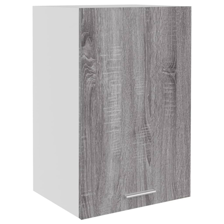 Armario colgante madera contrachapada gris sonoma 39,5x31x60