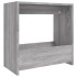 Mesa auxiliar madera contrachapada gris Sonoma 50x26x50