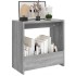 Mesa auxiliar madera contrachapada gris Sonoma 50x26x50