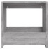 Mesa auxiliar madera contrachapada gris Sonoma 50x26x50