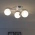 Lámpara de techo con 3 bombillas LED G9 120