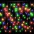 Cortina luces carámbano 10 m 400 LEDs de colores 8